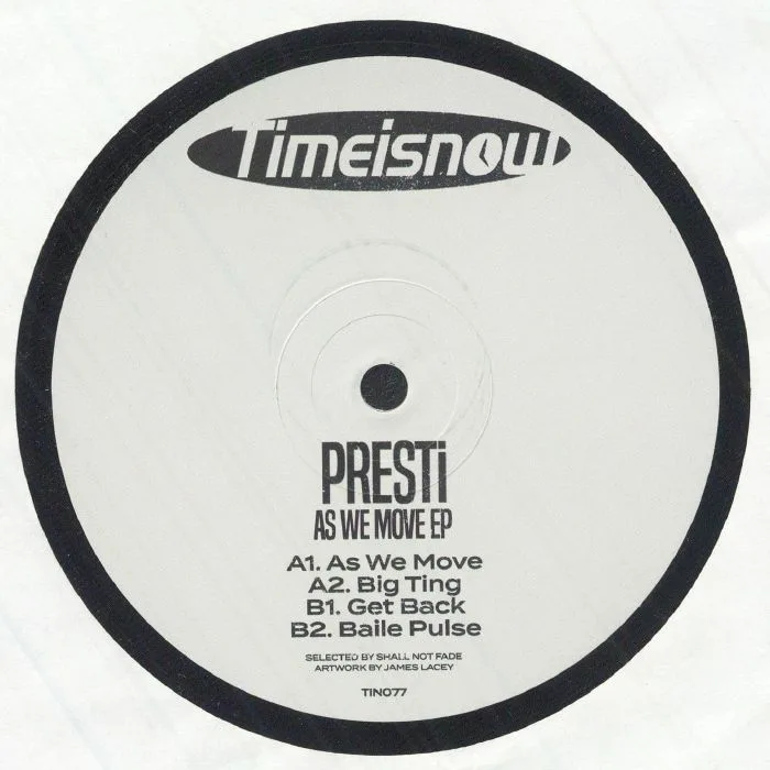 Front cover — PRESTI — As We Move EP