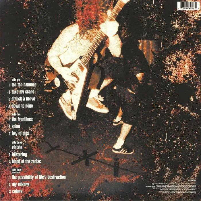 Back cover — MACHINE HEAD — More Things Change