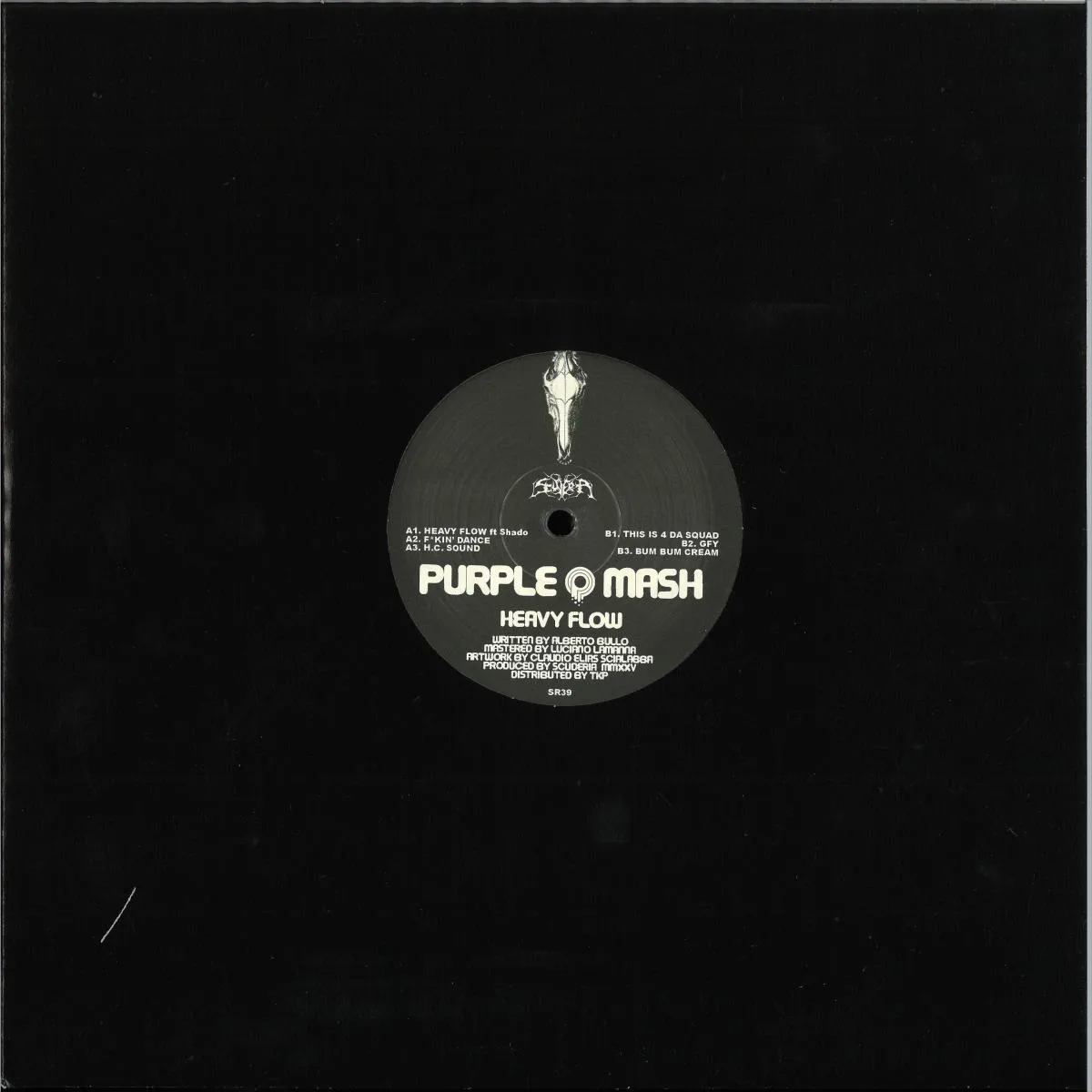 Back cover — Purple Mash, Shado — Heavy Flow
