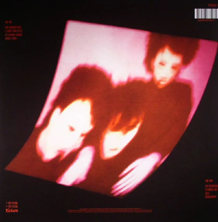 Back cover — The CURE — Pornography