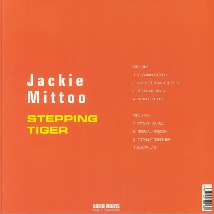 Обратная сторона обложки — Jackie MITTOO — Stepping Tiger