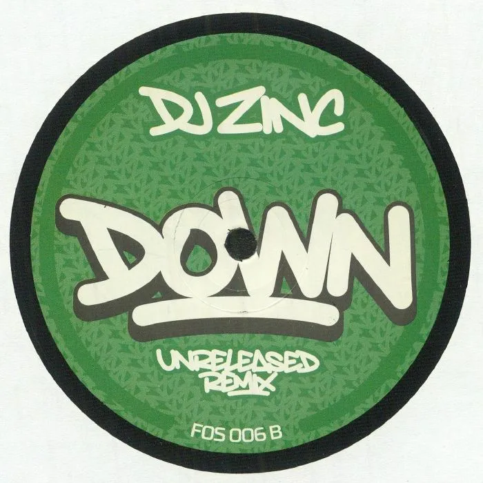 Обратная сторона обложки — DJ ZINC — Come On Man