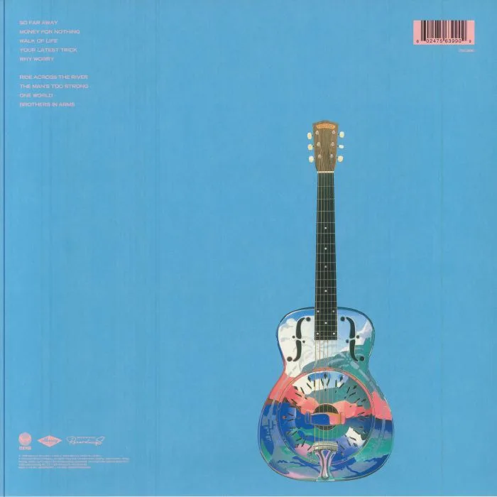 Обратная сторона обложки — DIRE STRAITS — Brothers In Arms (40th Anniversary Edition)