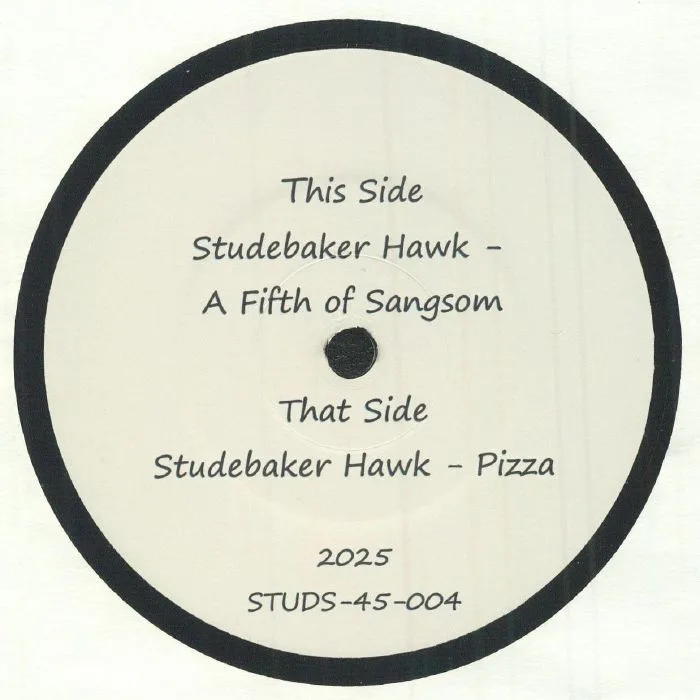Лицевая сторона обложки — STUDEBAKER HAW — A Fifth Of Sangsom
