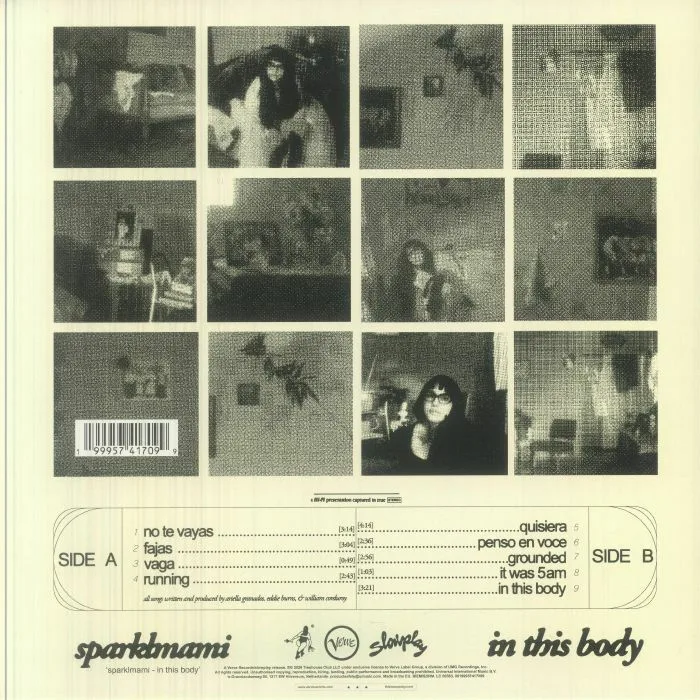 Обратная сторона обложки — SPARKLMAMI — In This Body (B-STOCK)