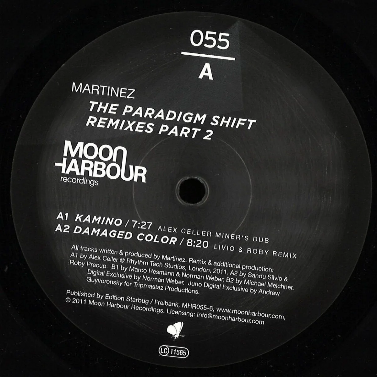Front cover — Martinez — *2* The Paradigm Shift Remixes Part (no cover)