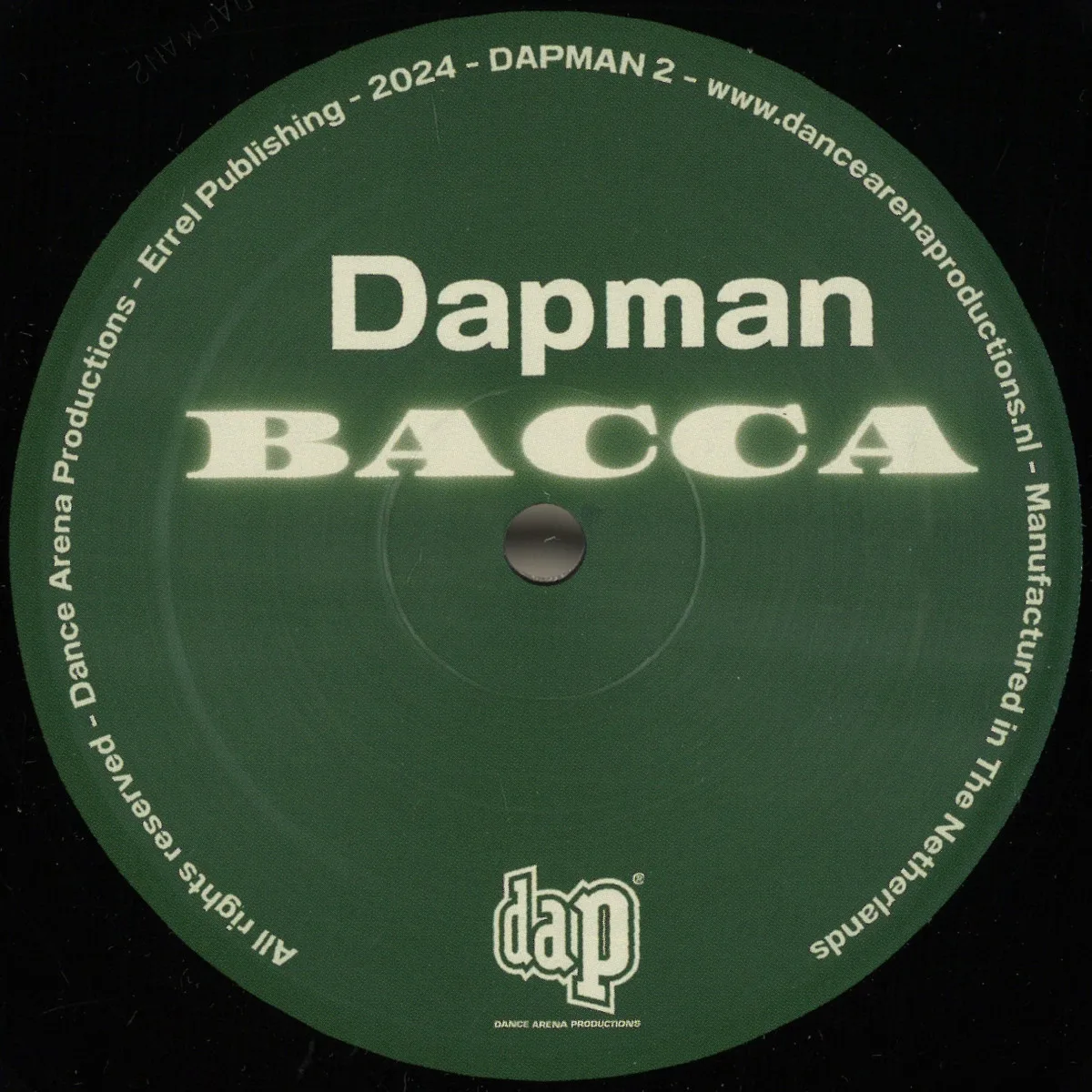 Front cover — Dapman — Bacca