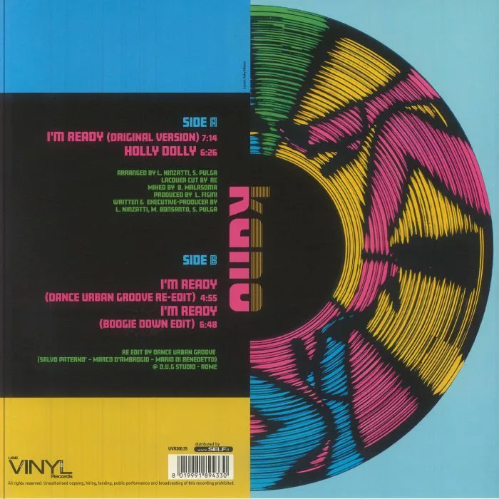 Back cover — KANO — I'm Ready
