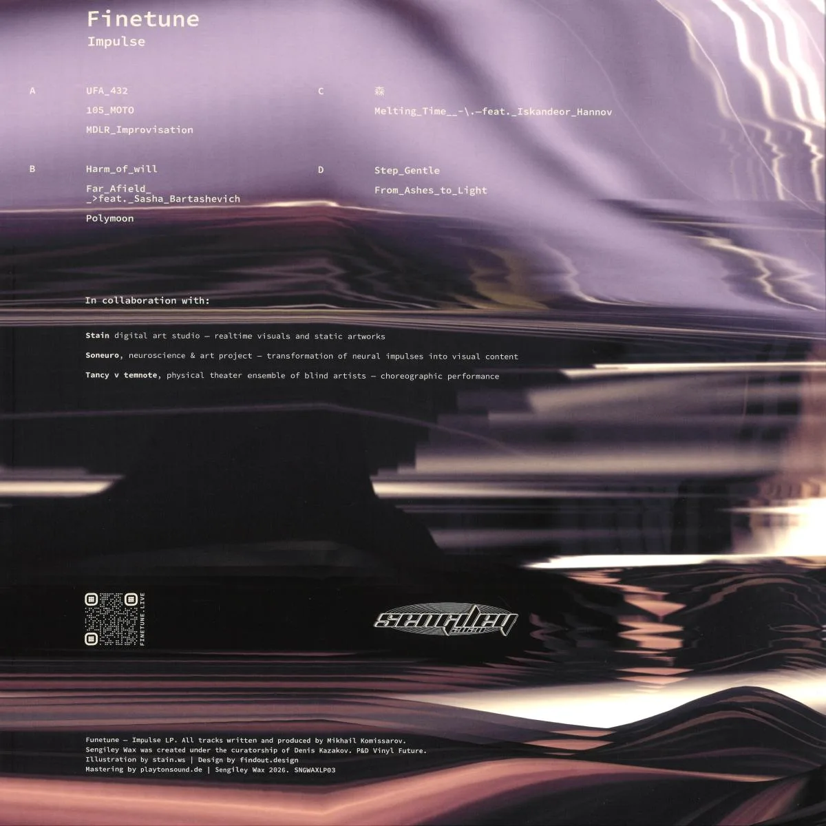 Back cover — Finetune — Impulse 2x12"