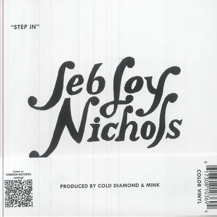 Back cover — Jeb Loy NICHOLS / COLD DIAMOND & MINK — Step In