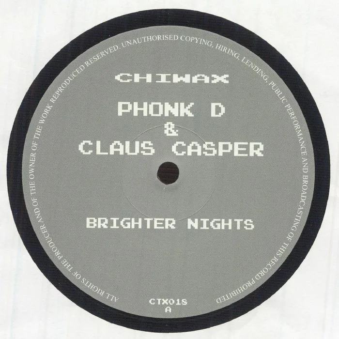 Front cover — PHONK D / CLAUS CASPER — Brighter Nights