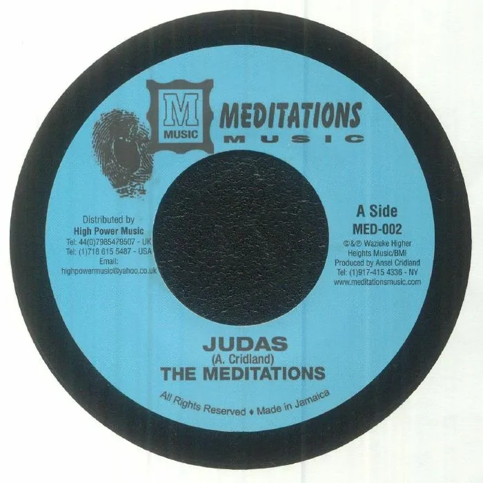 The MEDITATIONS — Judas