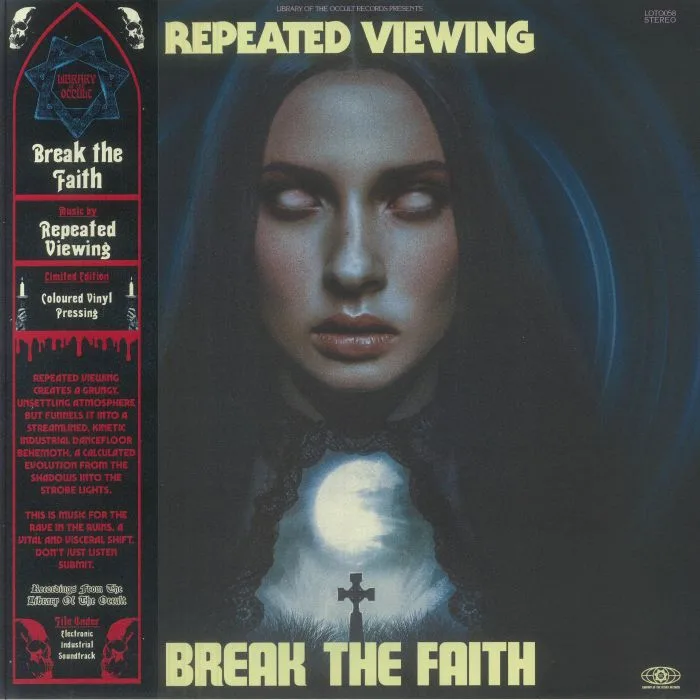 Лицевая сторона обложки — REPEATED VIEWING — Break The Faith