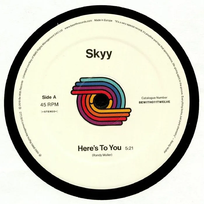 Front cover — SKYY — Here To You (reissue)