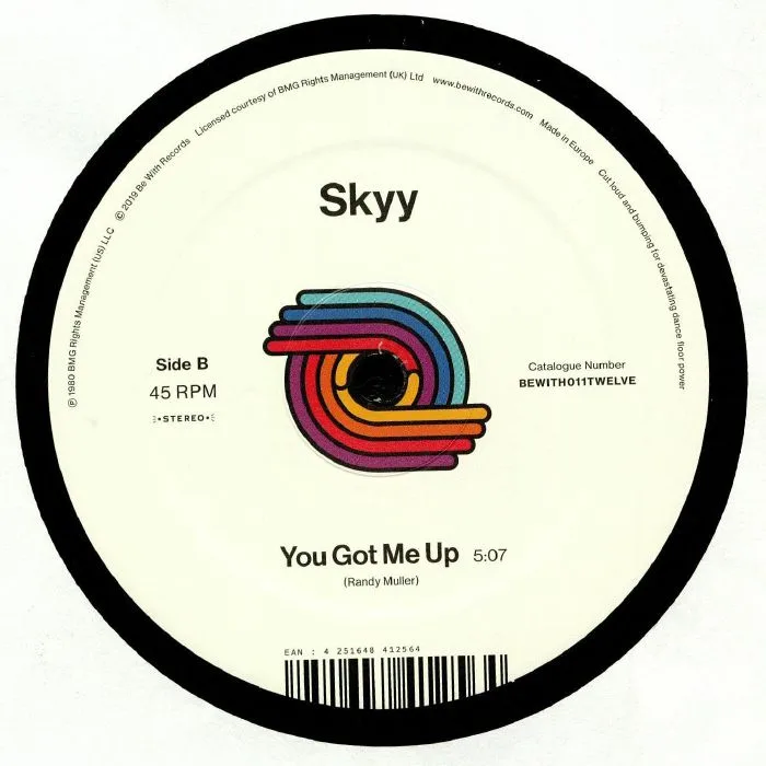 Back cover — SKYY — Here To You (reissue)