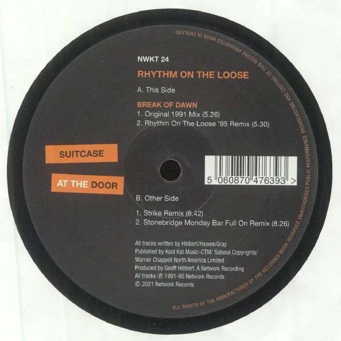 Front cover — RHYTHM ON THE LOOSE — Break Of Dawn (reissue)