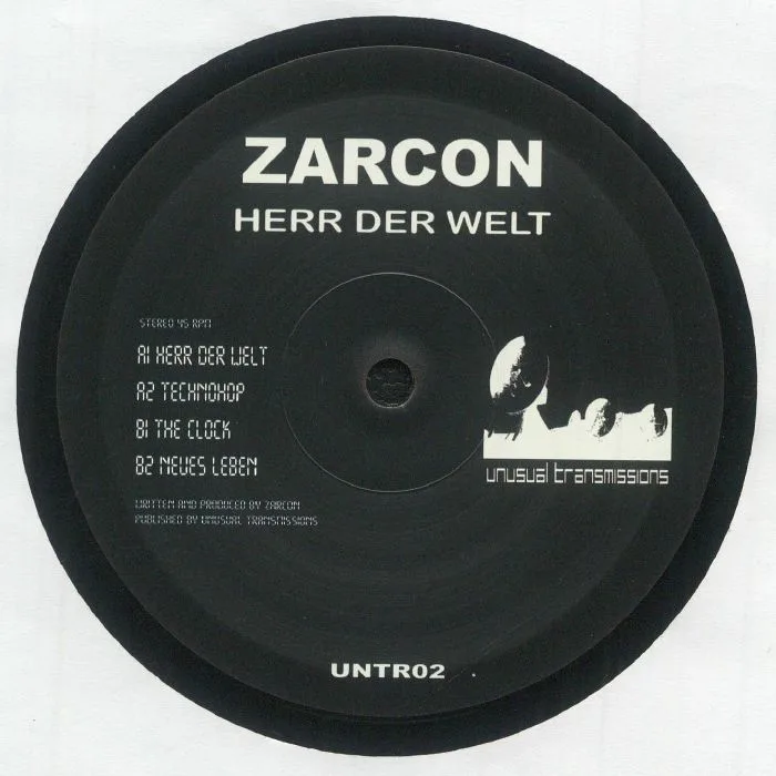 Front cover — ZARCON — Herr Der Welt