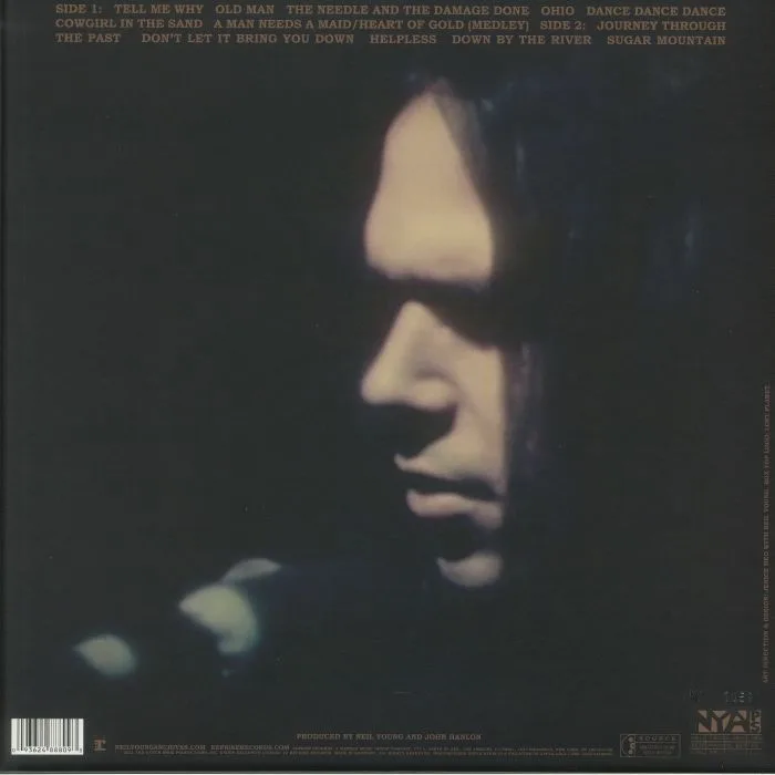 Обратная сторона обложки — Neil YOUNG — Young Shakespeare (Deluxe Edition)