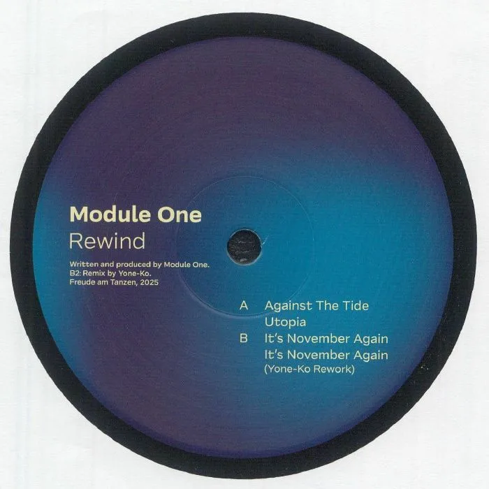 Front cover — MODULE ONE — Rewind