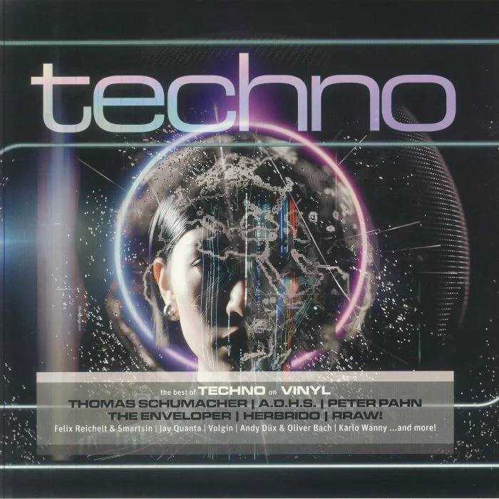 Лицевая сторона обложки — VARIOUS — Techno 2026