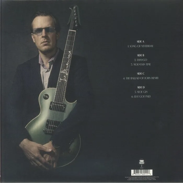 Обратная сторона обложки — Joe BONAMASSA — Santiago Vol 2