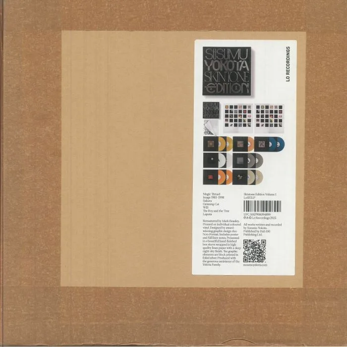 Back cover — Susumu YOKOTA — Skintone Edition Vol 1 (remastered)