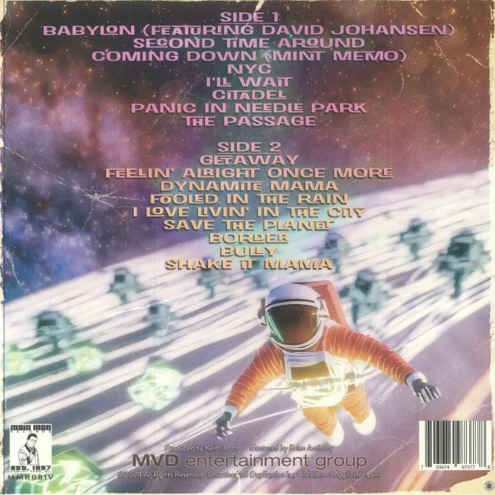 Back cover — FRANKENSTEIN 3000 — Lost In Space Volume One
