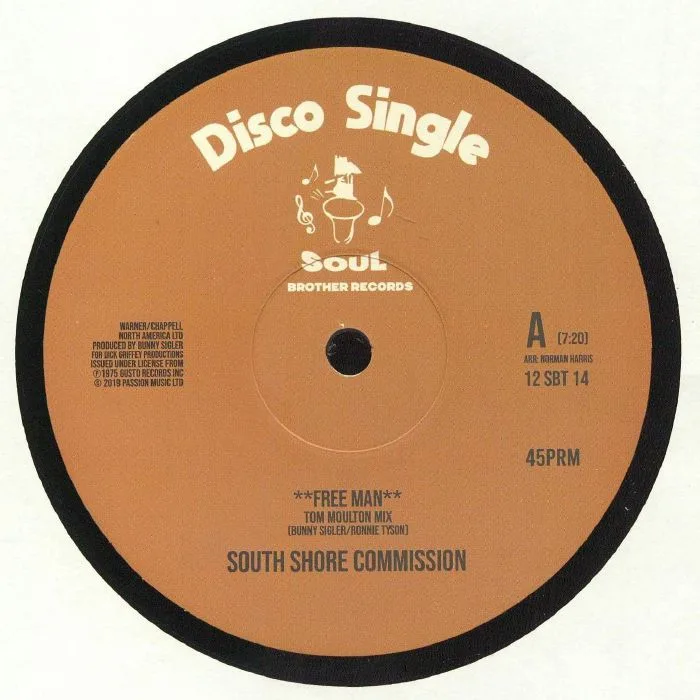 Лицевая сторона обложки — SOUTH SHORE COMMISSION / ULTRA HIGH FREQUENCY — Free Man