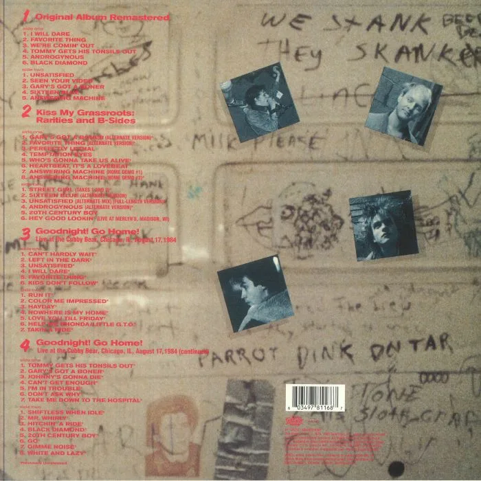 Обратная сторона обложки — The REPLACEMENTS — Let It Be (Deluxe Edition)
