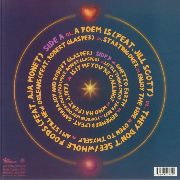 Back cover — TANK & THE BANGAS — The Heart The Mind The Soul