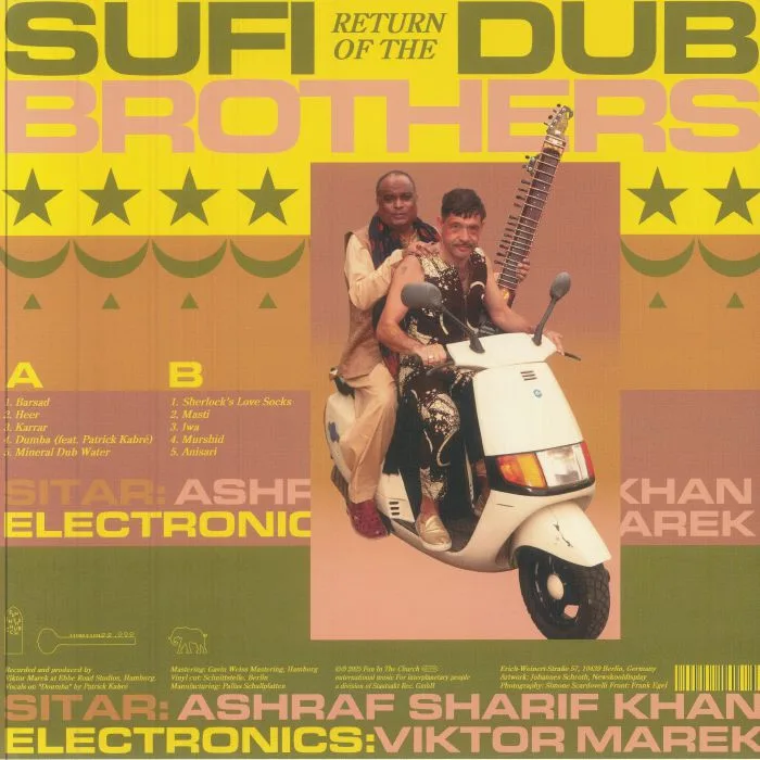 Обратная сторона обложки — SUFI DUB BROTHERS — Return Of The Sufi Dub Brothers