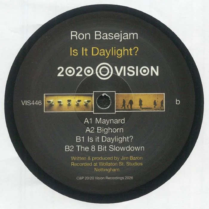 Обратная сторона обложки — RON BASEJAM — Is It Daylight?