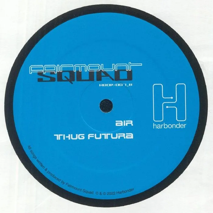 Back cover — FAIRMOUNT SQUAD — Techno Hustlers EP