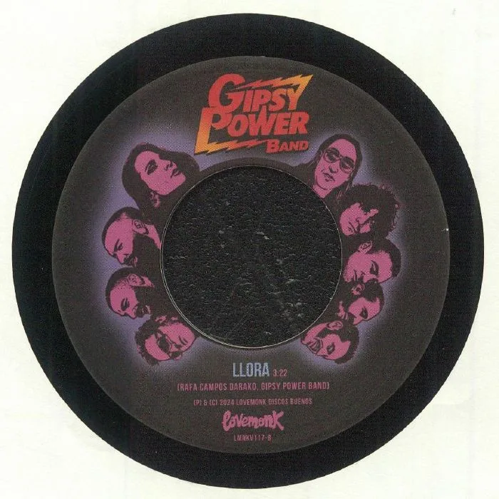 Обратная сторона обложки — GIPSY POWER BAND — La Quinqui