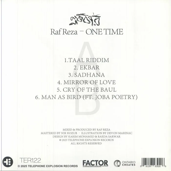 Обратная сторона обложки — Raf REZA — Ekbar