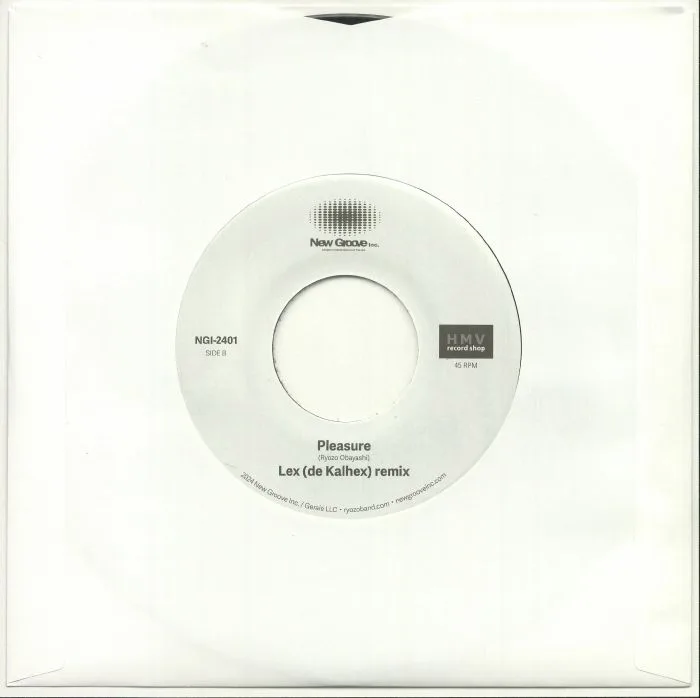 Back cover — RYOZO BAND — Pleasure