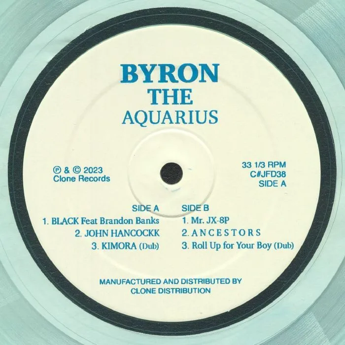 Back cover — BYRON THE AQUARIUS — EP1