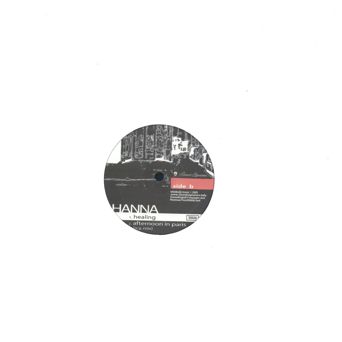 Back cover — Hanna — Time Hotel