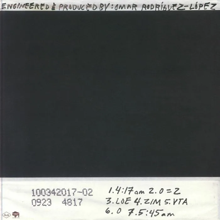 Back cover — Omar RODRIGUEZ LOPEZ / JOHN FRUSCIANTE — Omar Rodriguez Lopez & John Frusciante (reissue)