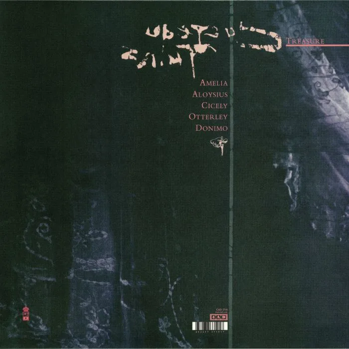 Back cover — COCTEAU TWINS — Treasure (reissue)