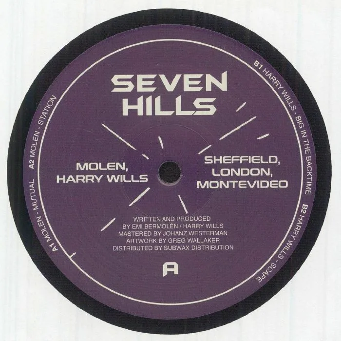 Лицевая сторона обложки — MOLEN / HARRY WILLS — Sheffield London Montevideo