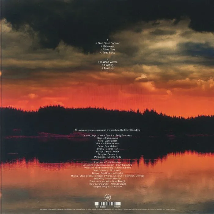 Back cover — Emily SAUNDERS — Moon Shifts Oceans