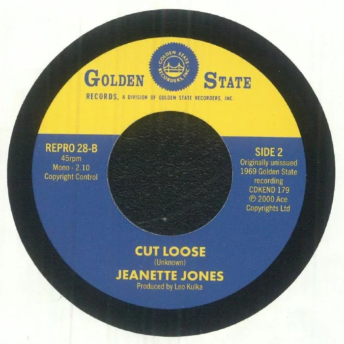 Back cover — Jeanette JONES — You'd Be Good For Me