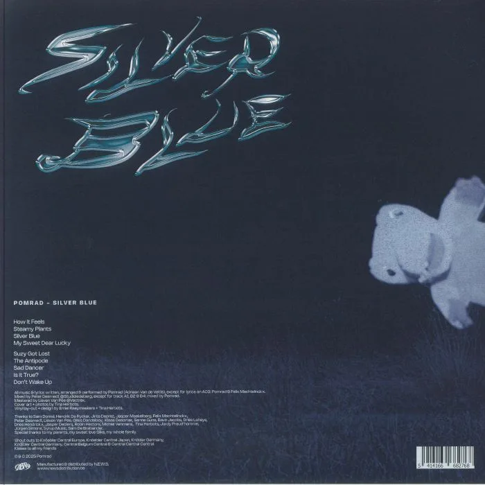 Back cover — POMRAD — Silver Blue