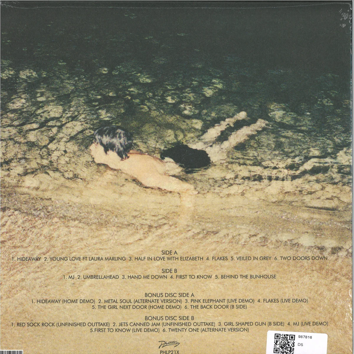 Back cover — Mystery Jets — Twenty One LP 2x12"