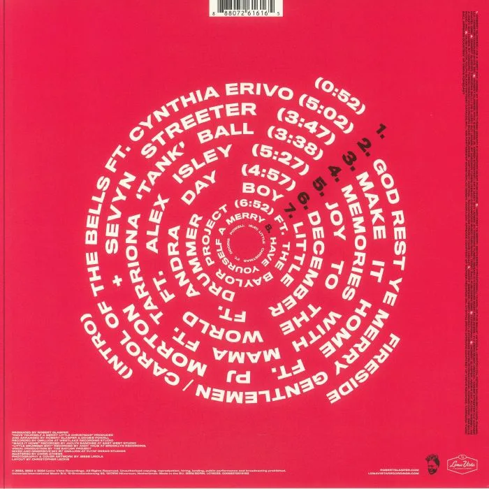 Back cover — Robert GLASPER — In December