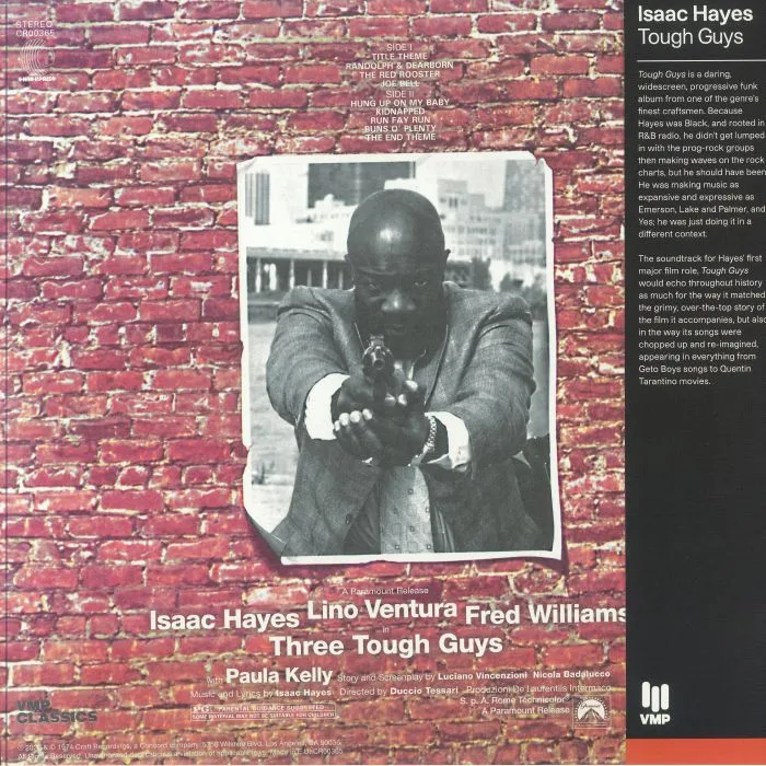 Back cover — Isaac HAYES — Tough Guys (reissue)