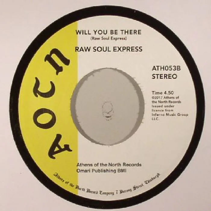 Back cover — RAW SOUL EXPRESS — Let Go