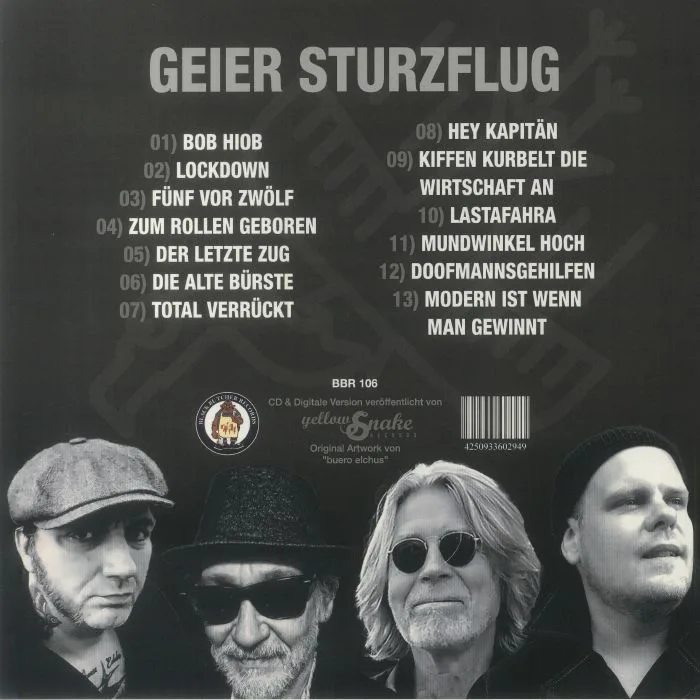 Back cover — GEIER STURZFLUG — In Der Grossen Tradition Der Kleinen Haushaltswaren