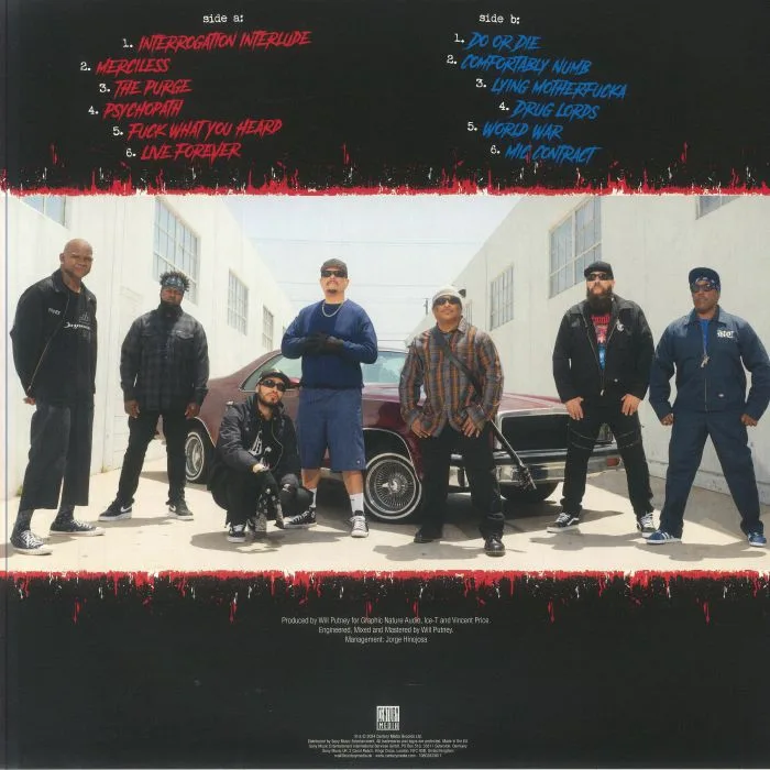 Back cover — BODY COUNT — Merciless